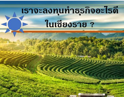 เราจะลงทุนทำธุรกิจอะไรดีในเชียงราย? เราจะลงทุนทำธุรกิจอะไรดีในเชียงราย ?