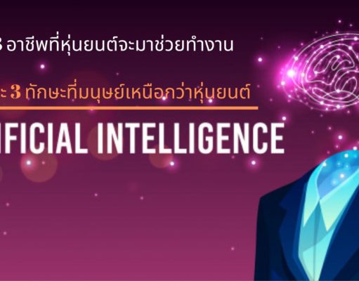 3 อาชีพที่หุ่นยนต์จะมาช่วยทำงาน และ 3 ทักษะที่มนุษย์เหนือกว่าหุ่นยนต์